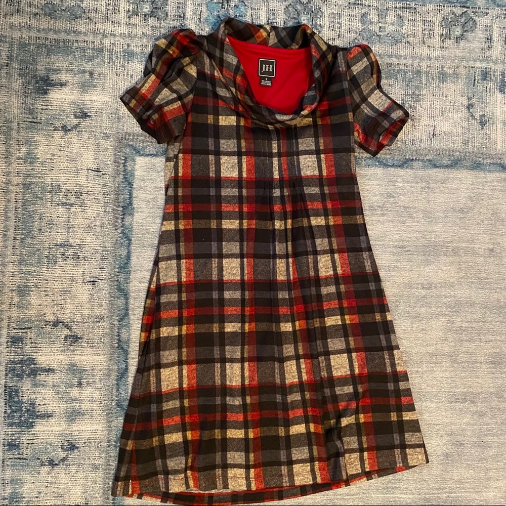 Fall plaid dress
